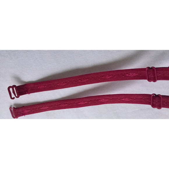 VALENTINE’S PICK ౨ৎ Raspberry Bra Straps - Picture 2 of 3